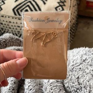 Jewelry - NWT • dog geometric necklace Jewelry - NWT • dog geometric necklace